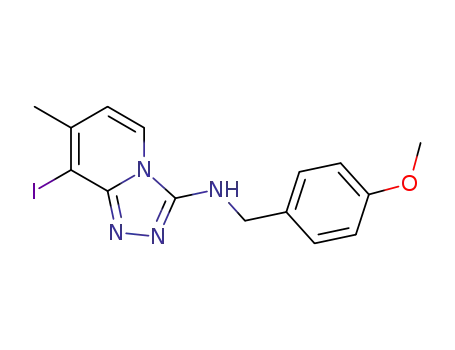 Molecular Structure of 1345842-23-0 (C<sub>15</sub>H<sub>15</sub>IN<sub>4</sub>O)