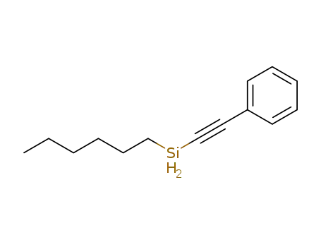 Hexyl-phenylethynyl-silane