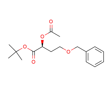 t-butyl 2-O-acetyl-4-O-benzyl-3-deoxy-L-tetronate