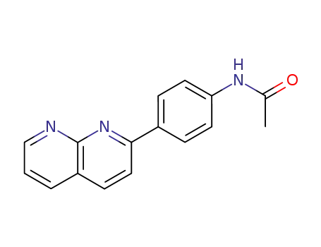 2-(p-acetamidophenyl)-1,8-naphthyridine