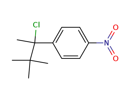 Benzene, 1-(1-chloro-1,2,2-trimethylpropyl)-4-nitro-