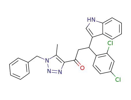 C<sub>27</sub>H<sub>22</sub>Cl<sub>2</sub>N<sub>4</sub>O
