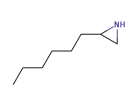 Molecular Structure of 13906-89-3 (2-Hexylaziridine)