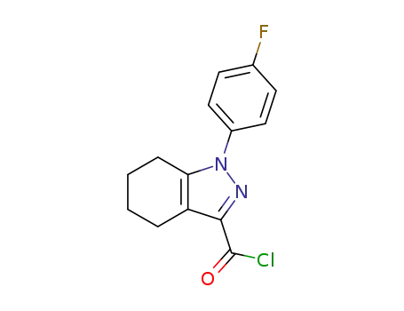 1-(4-fluorophenyl)-3-chlorocarbonyl-4,5,6,7-tetrahydroindazole