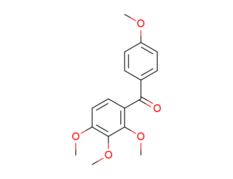 (4-methoxyphenyl)-(2,3,4-trimethoxyphenyl)methanone cas  6342-99-0