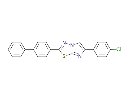 2-(biphenyl-4-yl)-6-(4-chlorophenyl)imidazo[2,1-b][1,3,4]thiadiazole