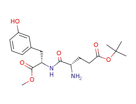 (S)-4-Amino-4-[(S)-2-(3-hydroxy-phenyl)-1-methoxycarbonyl-ethylcarbamoyl]-butyric acid tert-butyl ester