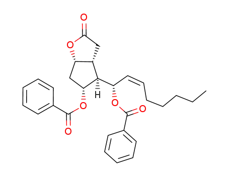 (Z)-(1S,5R,6R,7R,1'S)-7-Benzoyloxy-6-(1'-benzoyloxyoct-2'-enyl)-2-oxabicyclo[3.3.0]octan-3-one