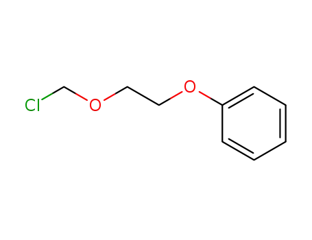 Molecular Structure of 102331-29-3 (Benzene, [2-(chloromethoxy)ethoxy]-)