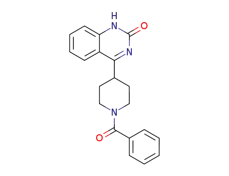 Piperidine, 1-benzoyl-4-(1,2-dihydro-2-oxo-4-quinazolinyl)-