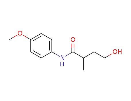 4-hydroxy-N-(4-methoxyphenyl)-2-methylbutanamide