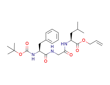 N-tert-butyloxycarbonyl-L-phenylalanyl-glycyl-L-leucine allyl ester