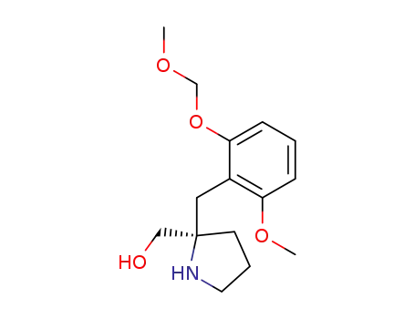 [(R)-2-(2-Methoxy-6-methoxymethoxy-benzyl)-pyrrolidin-2-yl]-methanol