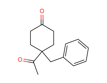 Cyclohexanone, 4-acetyl-4-(phenylmethyl)-