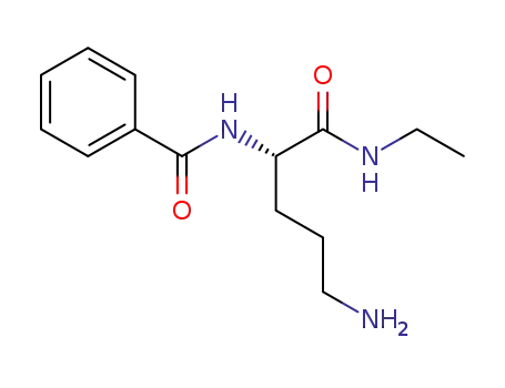 N-α-benzoyl-L-ornithine ethyl amide