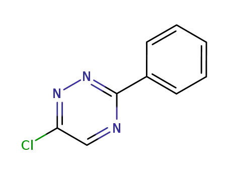 6- 클로로 -3- 페닐 -1,2,4- 트리 아진