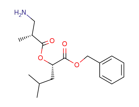 (S)-2-((R)-3-Amino-2-methyl-propionyloxy)-4-methyl-pentanoic acid benzyl ester