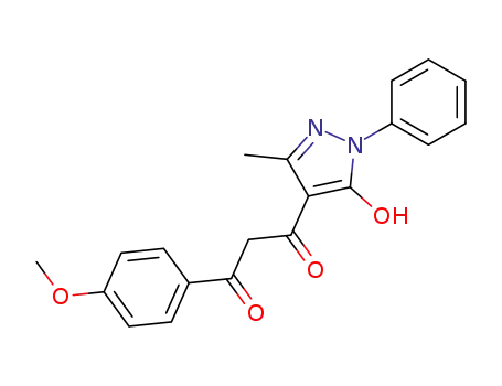 1-(5-Hydroxy-3-methyl-1-phenyl-1H-pyrazol-4-yl)-3-(4-methoxy-phenyl)-propane-1,3-dione