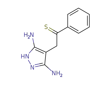 3,5-diamino-4-thiophenacylpyrazole
