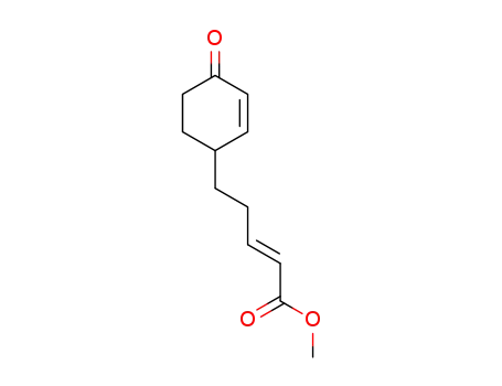 Molecular Structure of 431042-02-3 (4-[(3E)-4-(methoxycarbonyl)-3-butenyl]-1-cyclohexen-1-one)