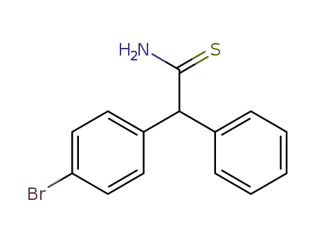 2-(4-bromo-phenyl)-2-phenyl-thioacetamide