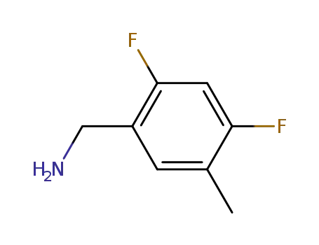 벤젠 메탄 아민, 2,4- 디 플루오로 -5- 메틸-(9CI)