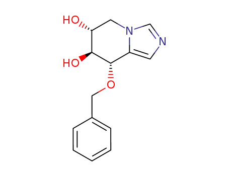 (6R,7S,8S)-8-Benzyloxy-5,6,7,8-tetrahydro-imidazo[1,5-a]pyridine-6,7-diol