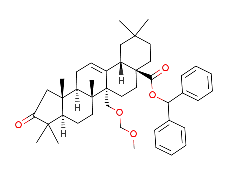 diphenylmethyl 27-methoxymethoxy-2-oxo-A-norolean-12-en-28-oate