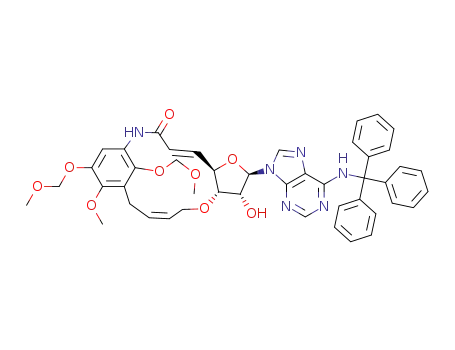 C<sub>46</sub>H<sub>46</sub>N<sub>6</sub>O<sub>9</sub>