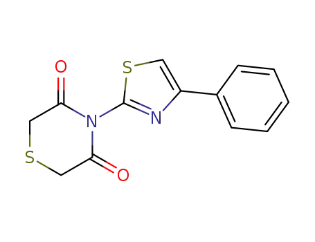 4-(4-phenylthiazol-2-yl)thiomorpholine-3,5-dione