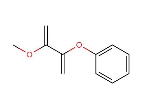 Benzene, [(2-methoxy-1-methylene-2-propenyl)oxy]-