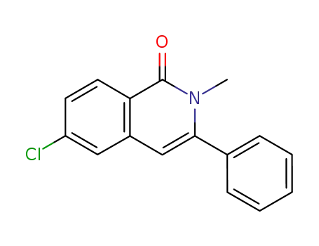 7-chloro-2-methyl-3-phenylisoquinolin-1(2H)-one
