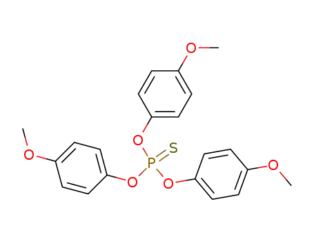 Phenol, 4-methoxy-, phosphorothioate (3:1)