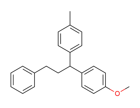 1-methoxy-4-(3-phenyl-1-(p-tolyl)propyl)benzene