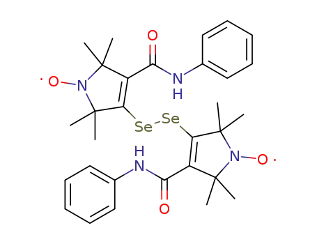 4,4′-diselenobis{2,2,5,5-tetramethyl-3-[(phenylamino)carbonyl]-2,5-dihydro-1H-pyrrol-1-oxyl}