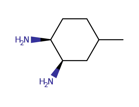 Molecular Structure of 761427-52-5 (1,2-Cyclohexanediamine,4-methyl-,(1R,2R,4R)-rel-(9CI))