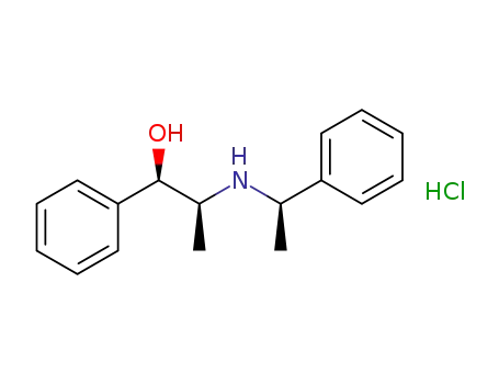 Molecular Structure of 1161754-77-3 ((1R,2S,1'R)-(-)-2-(1'-phenylethylamino)-1-phenyl-1-propanol hydrochloride)
