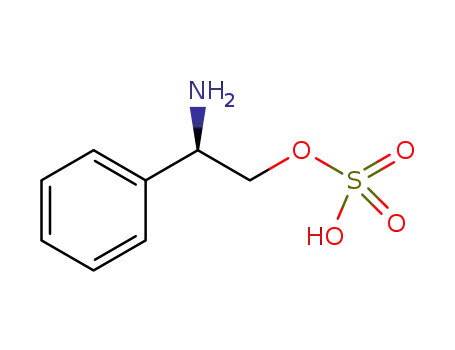 2R-ammonio-2-phenylethyl sulfate