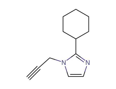 2-cyclohexyl-1-(prop-2-yn-1-yl)-1H-imidazole