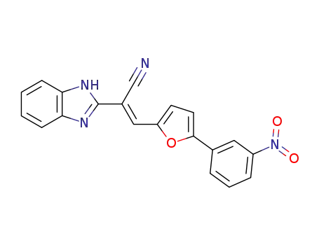 2-(1H-benzimidazol-2-yl)-3-(5-{3-nitrophenyl}-2-furyl)acrylonitrile