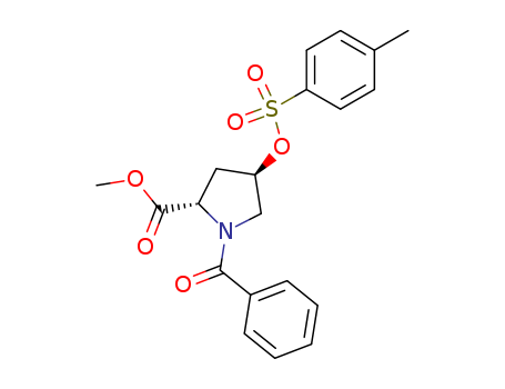 (2S,4R)-Methyl 1-benzoyl-4-(tosyloxy)pyrrolidine-2-carboxylate