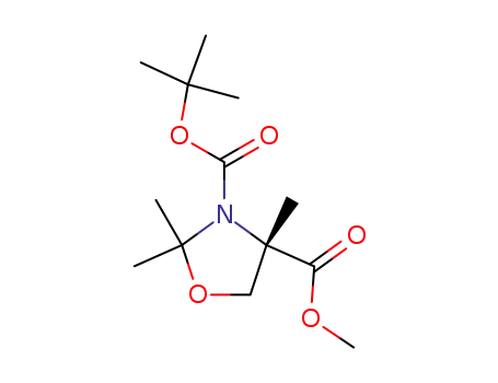 (S)-N-(tert-butoxycarbonyl)-4-methoxycarbonyl-2,2,4-trimethyl-3-oxazolidine