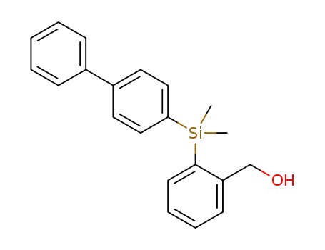 {2-[Dimethyl(4-phenylphenyl)silyl]phenyl}methanol