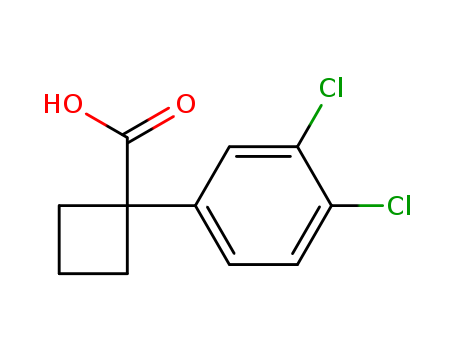 1-(3,4-Dichlorophenyl)cyclobutanecarboxylic acid