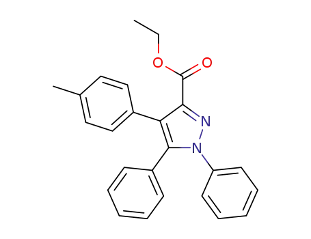 ethyl 1,5-diphenyl-4-p-tolyl-1H-pyrazole-3-carboxylate