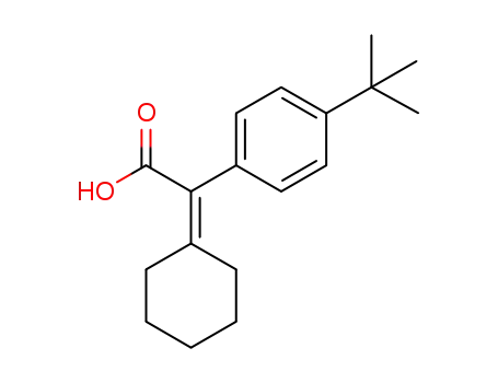 2-(4-tert-butylphenyl)-2-cyclopentylideneacetic acid