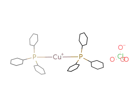 Copper(1+), bis(tricyclohexylphosphine)-, perchlorate