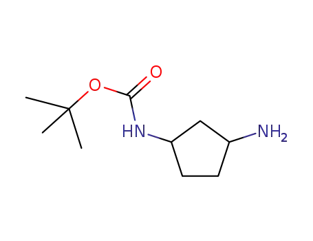 CARBAMIC ACID, N-[(1R,3R)-3-AMINOCYCLOPENTYL]-, 1,1-디메틸에틸 에스테르, REL-