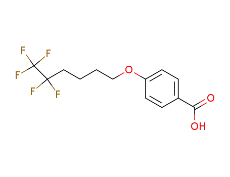 Benzoic acid, 4-[(5,5,6,6,6-pentafluorohexyl)oxy]-