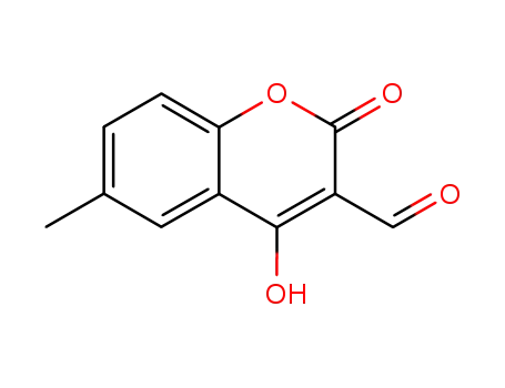 4-하이드록시-3-포르밀-6-메틸쿠마린